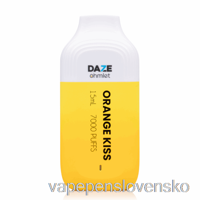 7 Daze Ohmlet 7000 Jednorazová Oranžová Kiss Vape Cigareta